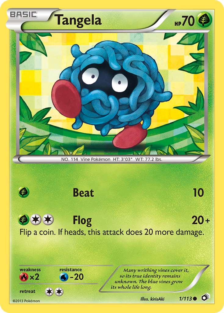 Legendary Treasures Tangela #1/113